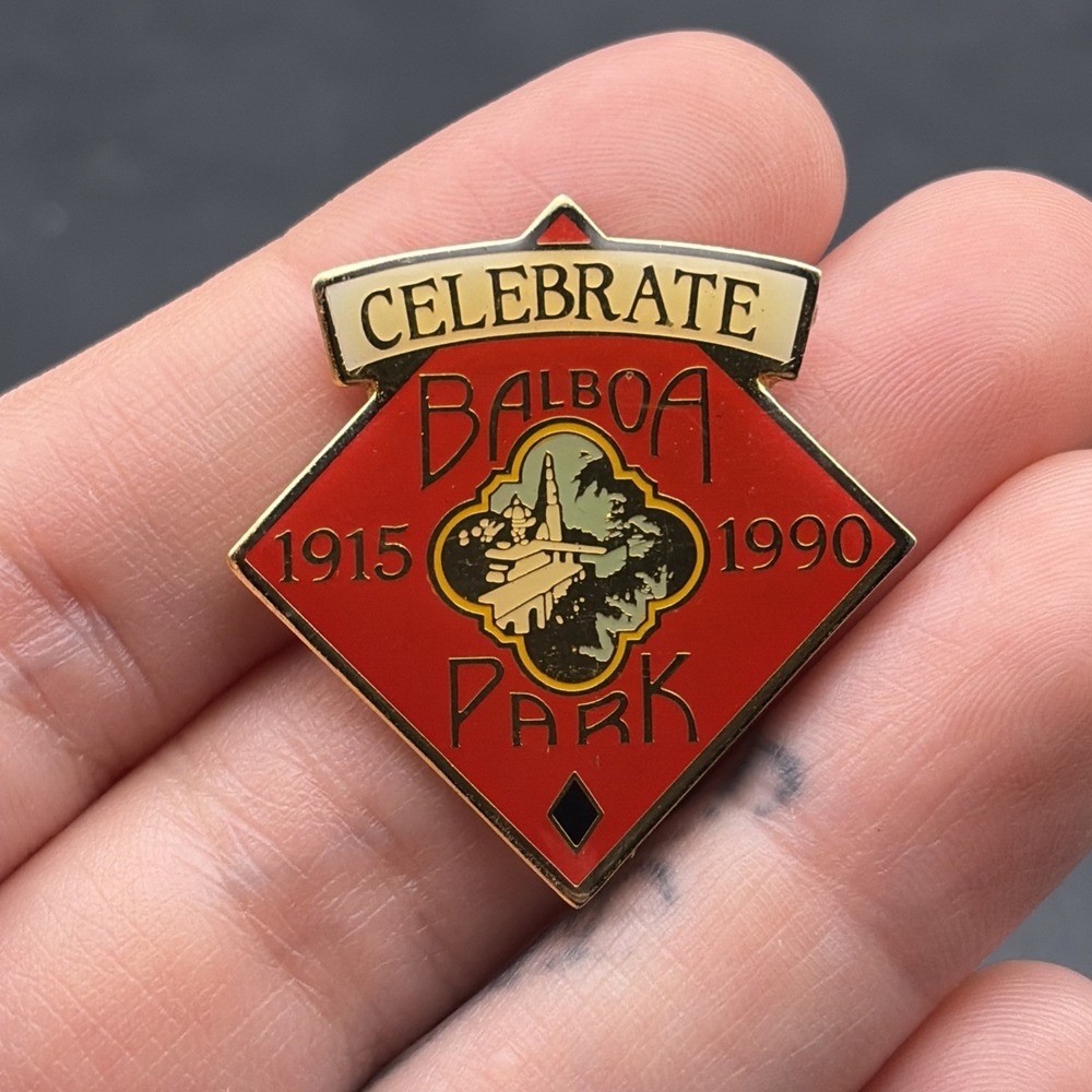 Celebrate Balboa Park 1915-1990‎ Lapel Hat Pin